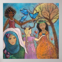 Arte Caprichoso de Mulheres Diversas
