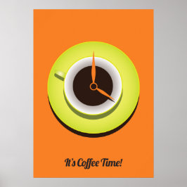 Poster Arte Contemporânea do Tempo do Café
