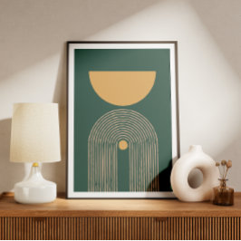 Poster Arte contemporânea mínima IV