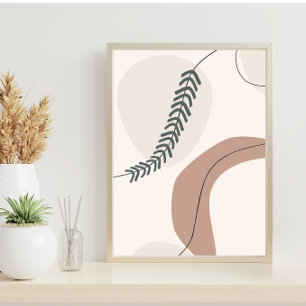 Poster Arte Contemporânea Tons Modernos