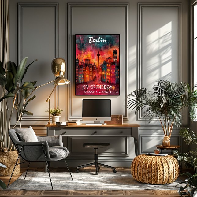 Póster Arte Contemporáneo Berlín: Ciudad de la Libertad (Criador carregado)