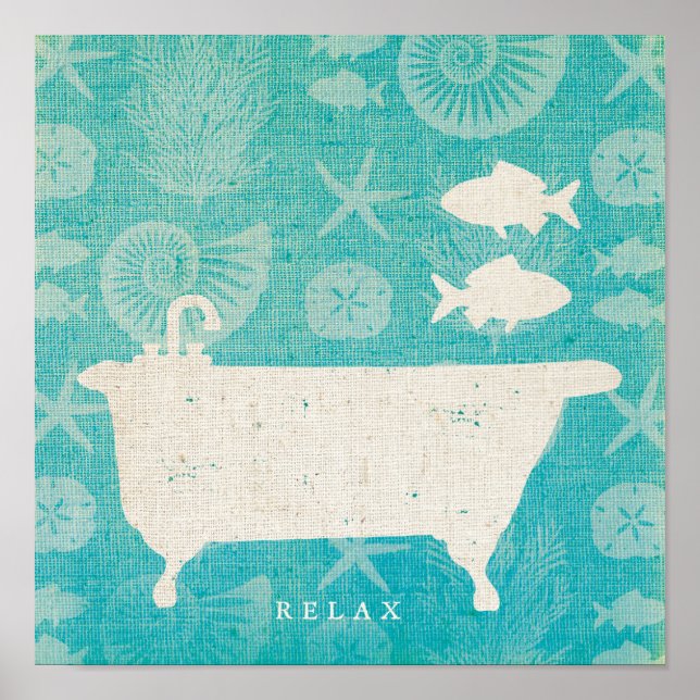 Poster Arte Costeira | Banheira (Frente)