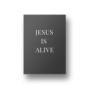 Poster Arte Cristã Pôster Jesus Está Vivo