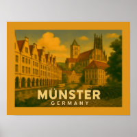 Arte da Cidade de Münster Alemanha