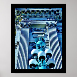 Póster Arte da coluna