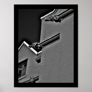 Póster Arte da estátua
