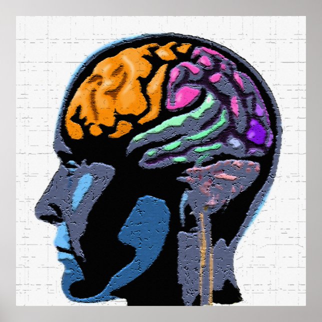 Póster Arte da Mente Humana (Frente)