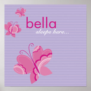 Poster ARTE DA PAREDE:: borboleta flutterby 3
