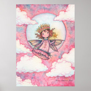 Poster Arte da Princesa Fada Daphne por Molly Harrison