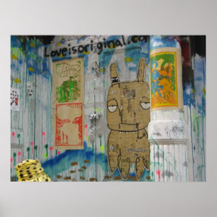 Poster Arte da rua de Soho