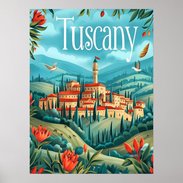Poster Arte da Toscana (Frente)