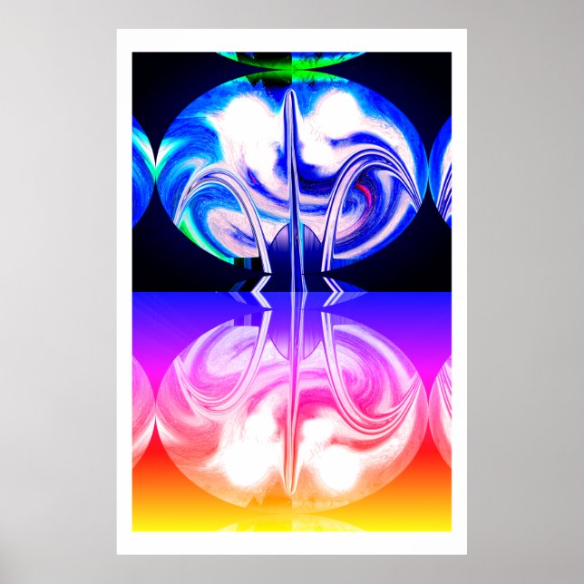 Poster arte da vida alienígena (Frente)