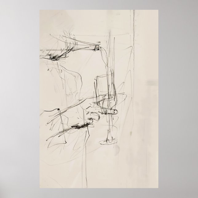 Poster Arte de abstrato - (Frente)