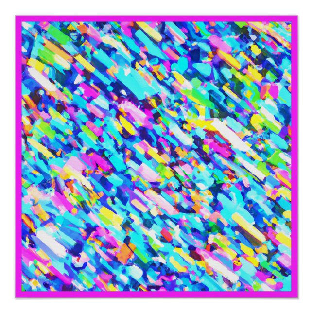 Póster Arte de Abstrato (Frente)