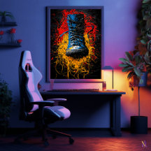 Arte de Arranque do Expressionista de Impacto Urba