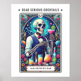 Poster Arte de Bar Tarot