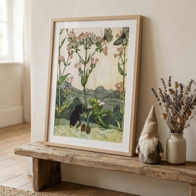 Poster Arte de berçário da natureza de Else Wenz-Vietor r (Criador carregado)