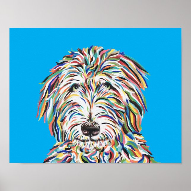 Poster Arte de Bernedoodle  (Frente)