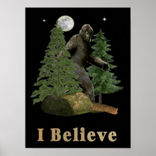 Póster Arte de Bigfoot