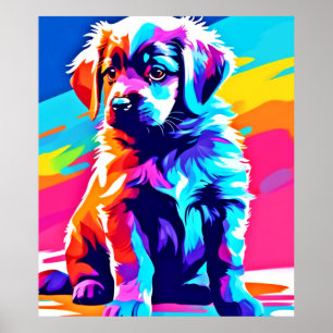 Poster Arte de Cachorro Arborizado