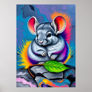 Poster Arte de Chinchila