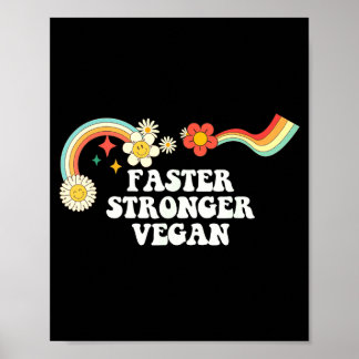 Poster Arte de citação descolada mais rápida mais forte d