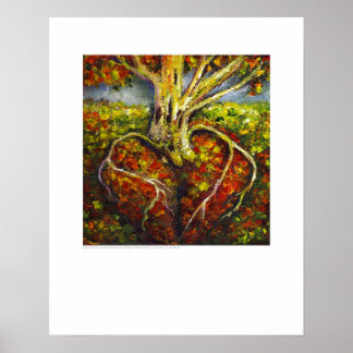Póster Arte de Cobrir de raios X - Cardiac Roots by L. Ra