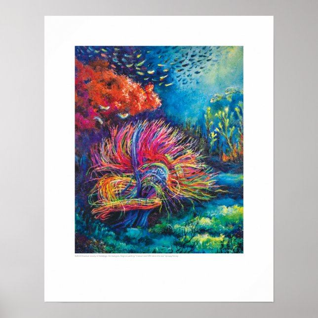 Poster Arte de Cobrir de raios X - MRI do coral craniano  (Frente)