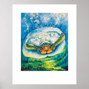Poster Arte de Cobrir de raios X - SeaTurtle CT Pelvis po