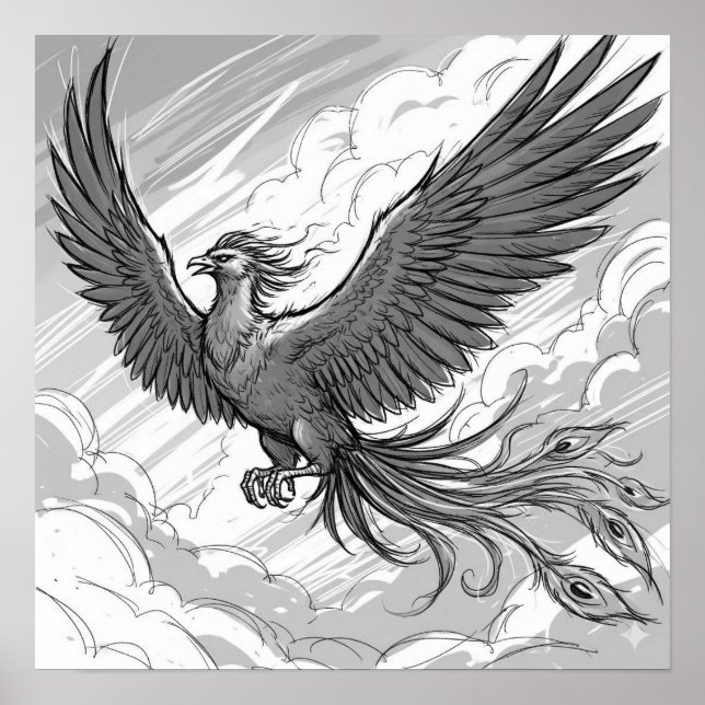 Poster Arte de Conceito Phoenix (Frente)