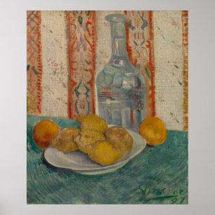 Poster Arte de Cozinha Vintage Van Gogh - Natureza Morta 