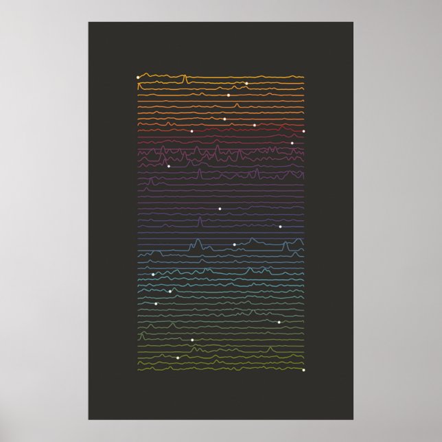 Poster Arte de Dados Iconográficos - Cristas (Frente)
