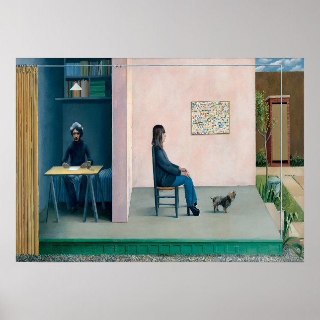 Poster Arte de David Hockney (Frente)