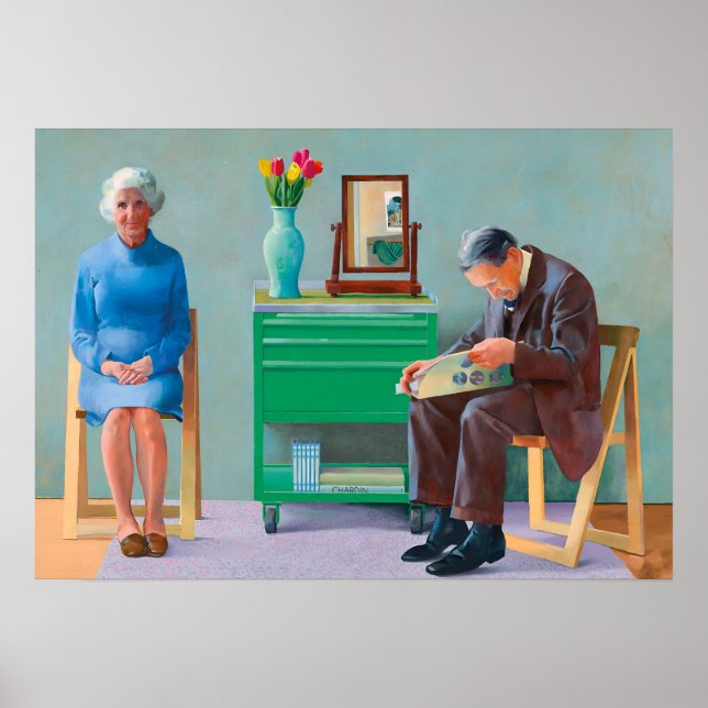 Poster Arte de David Hockney (Frente)