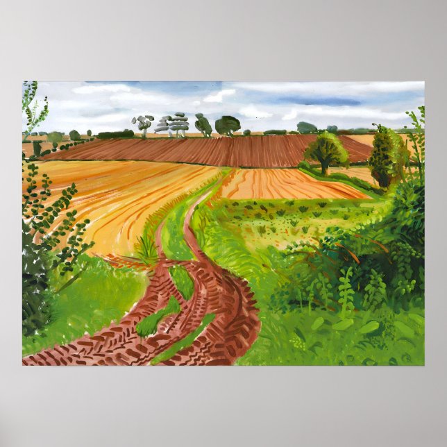 Poster Arte de David Hockney (Frente)