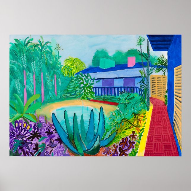 Poster Arte de David Hockney (Frente)
