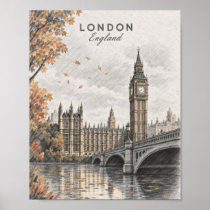 Poster Arte de Decoração Botânica Refinada para Casa