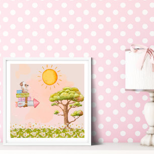 Póster Arte de Enfermeiro Whimsical