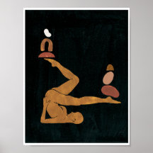 Arte de Equilíbrio da Deusa Yoga Astro Celestial G