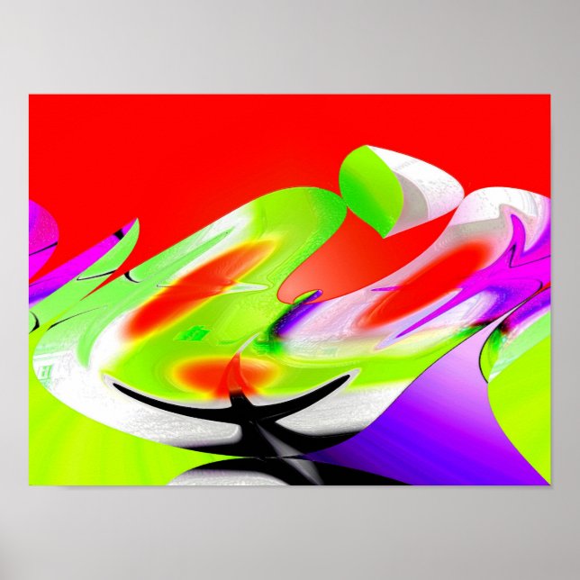 Póster Arte de Espíritos Altos (Frente)