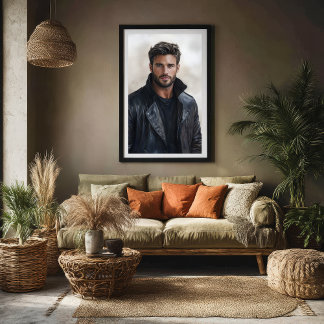 Poster Arte de Estilo de Rebelde Moderno