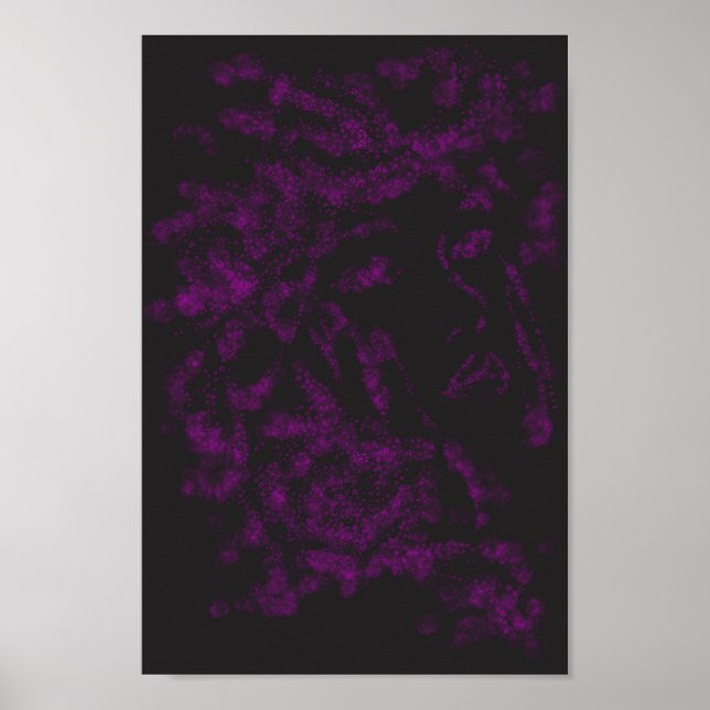 Poster Arte de fã de Rosé (versão escura) (Frente)