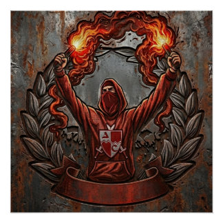 Póster Arte de Fã do Estrela Vermelha de Belgrado