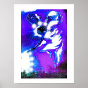 Póster Arte de fada de inverno