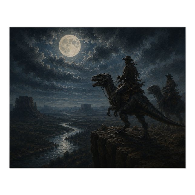Póster Arte de Fantasia Ocidental (Frente)