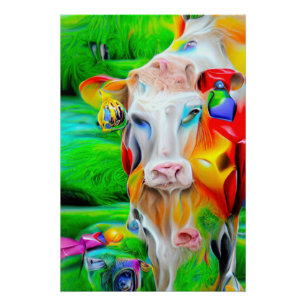 Póster Arte de Fazenda Surreal