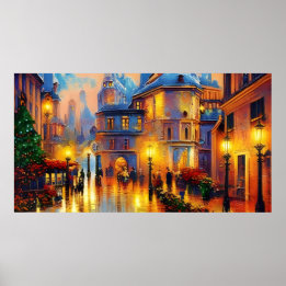 Poster Arte de férias vintage pôster colorido antigo