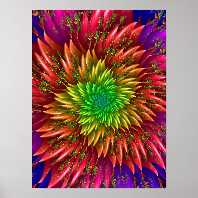 Poster Arte de Fogos de Artifício (Frente)