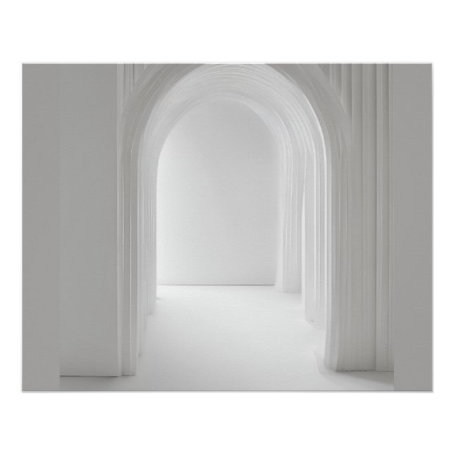 Póster Arte de Fotografia do Interior Dome (Frente)