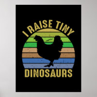 Arte De Frango Eu Levanto Dinossauros Pequenos